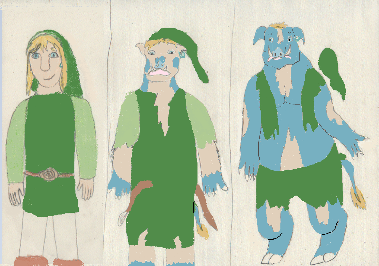 Link Turns Into A Girl