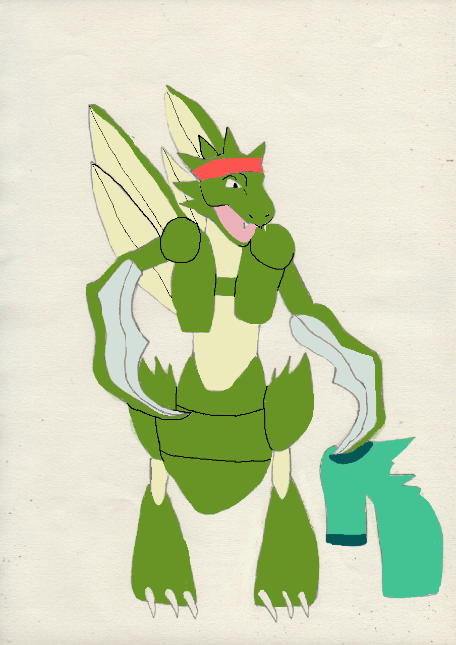 7 Days of Pokemon- Scyther by godzilla719 on DeviantArt