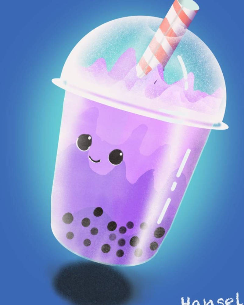 Boba Tea Chibi by totoroartist on DeviantArt