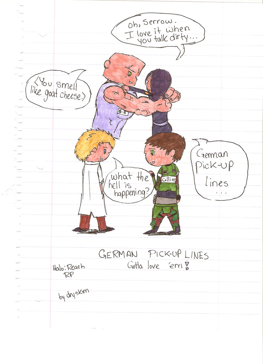 Halo Rp German Pick Up Lines By Dryskim On Deviantart Halo Rp German Pick Up Lines By Dryskim On Deviantart