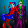 Harley Quinn + Mr. J Coloured