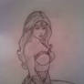 wonder woman sketch