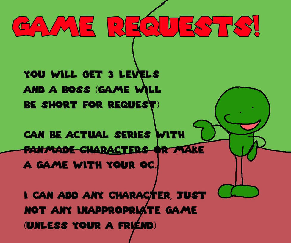 Game requests! by ijtheheghog on DeviantArt