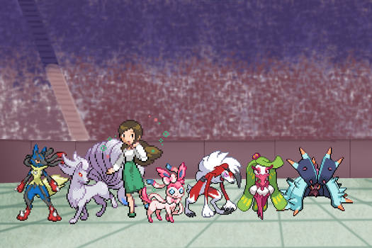 Equipo Braixen la Pokemon Adolescente