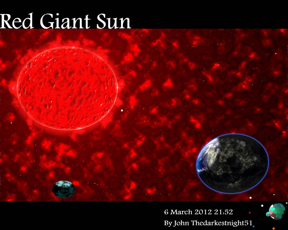 Red Giant Sun by LemonPainter92 on DeviantArt