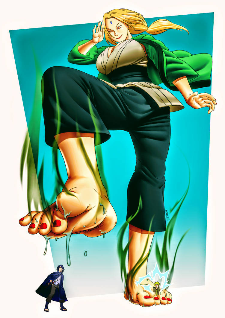 Tsunade Giantess by lagnus9 on DeviantArt