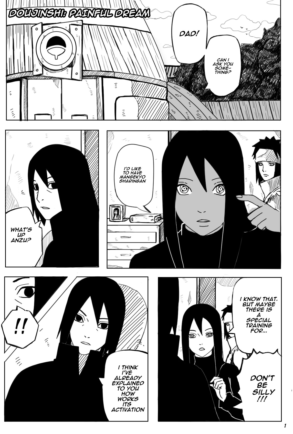 NARUTO NEW GENERATION: PAINFUL DREAM - PAGE 1