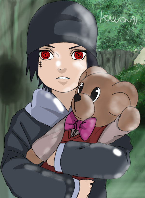 HISOKA UCHIHA AND DOLL BEAR