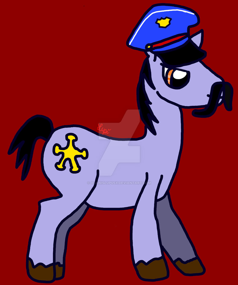 MLP Police by XCanisLupusX on DeviantArt