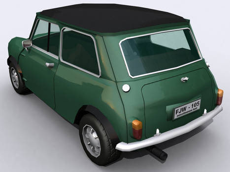 Mini Cooper S texture WIP 2