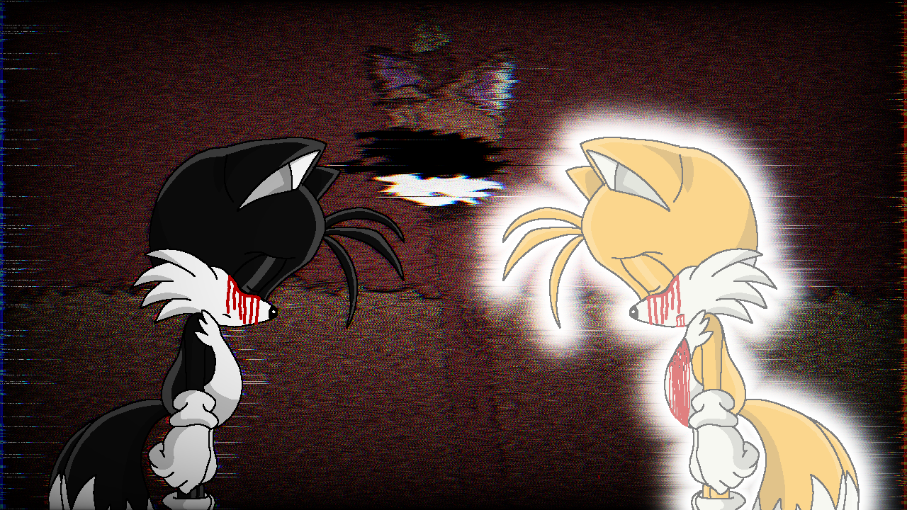 The Tails doll.exe and the 3rd reality ed dolls by mangle40211 on DeviantArt