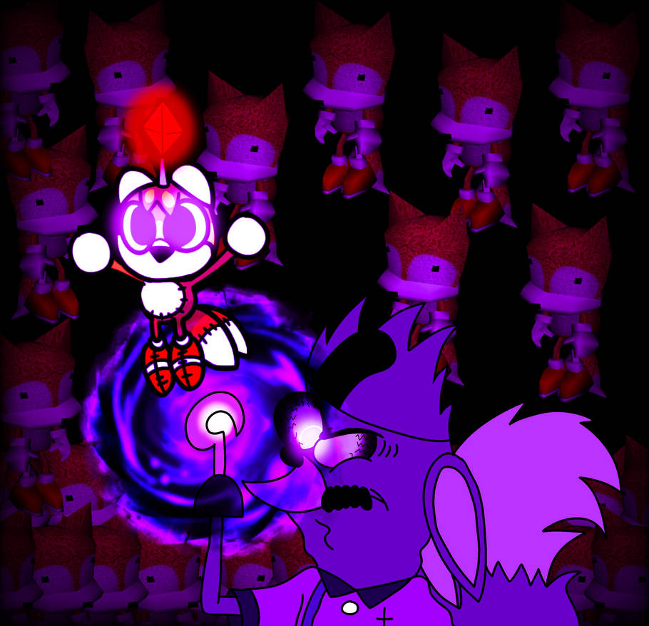 The Tails doll.exe and the 3rd reality ed dolls by mangle40211 on DeviantArt