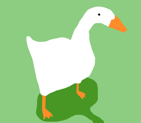 The Goose From Untitled Goose Game by kerobyx on DeviantArt