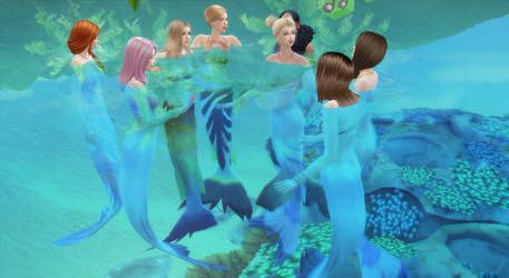 sims 4 mermaid club