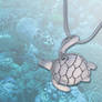 Silver Turtle |Pendant