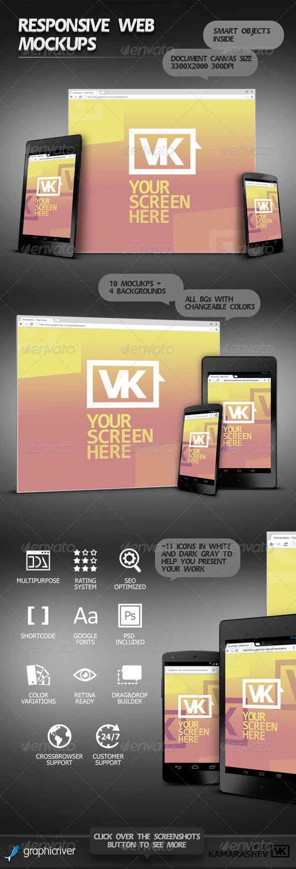 Responsive Web Mockups