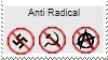Anti Radical and Extremism Stamp