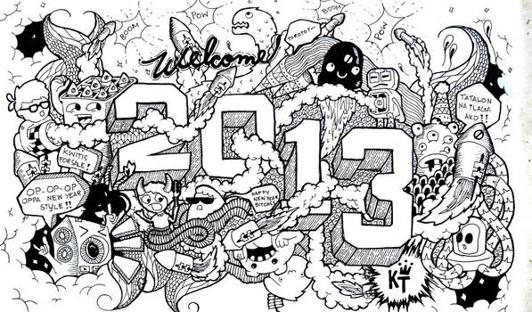 2013 Doodle (New Year's doodle)