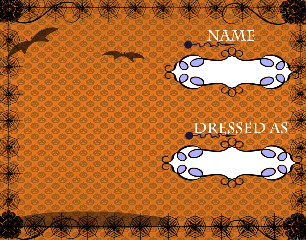 Costume Contest Entry Template by LotusTownHall on DeviantArt