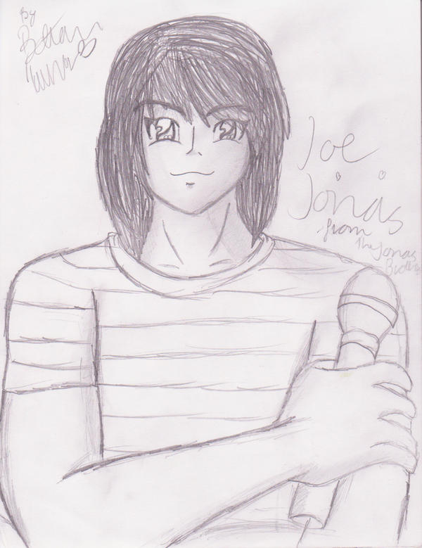 Joe Jonas Manga Sketch