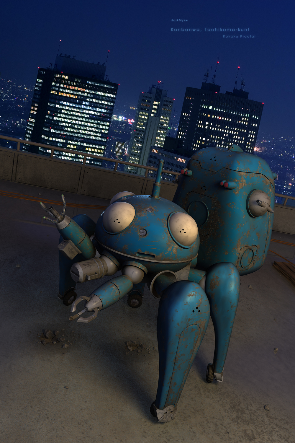 Konbanwa, Tachikoma-kun