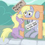 Punished Derpy