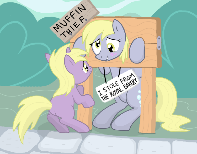 Punished Derpy