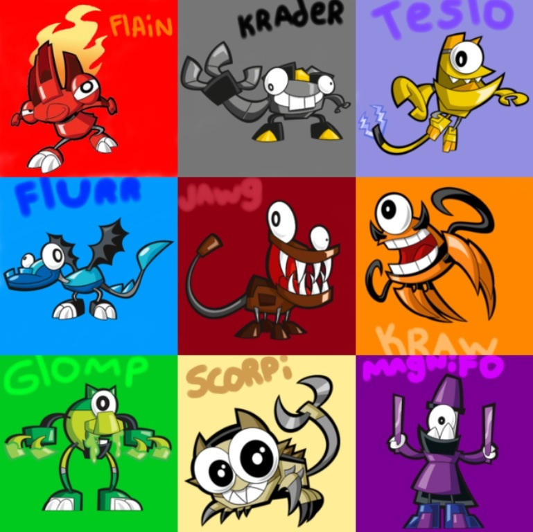 Mixels: Leaders by TheWinterBlues on DeviantArt