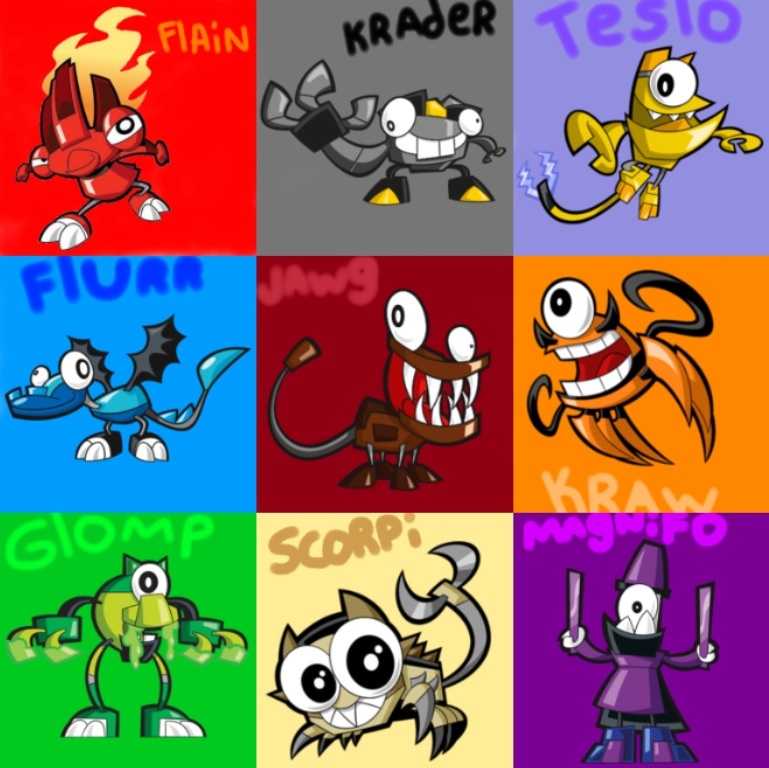 Mixels: Leaders by TheWinterBlues on DeviantArt