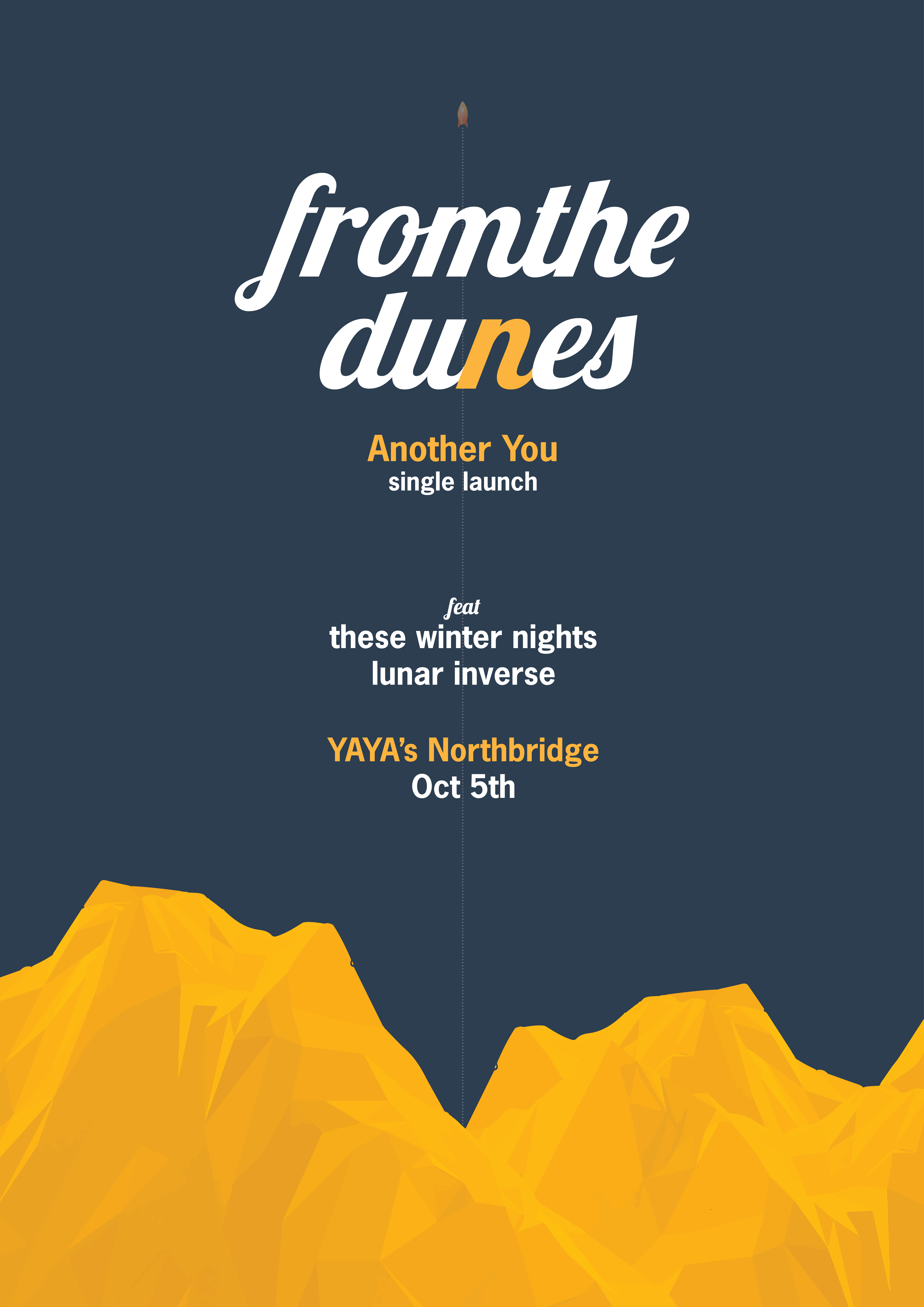 From The Dunes Gig Poster