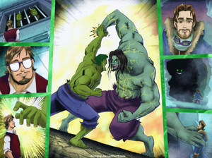 Hulk vs Hulk, Incredible Monster vs Immortal Devil
