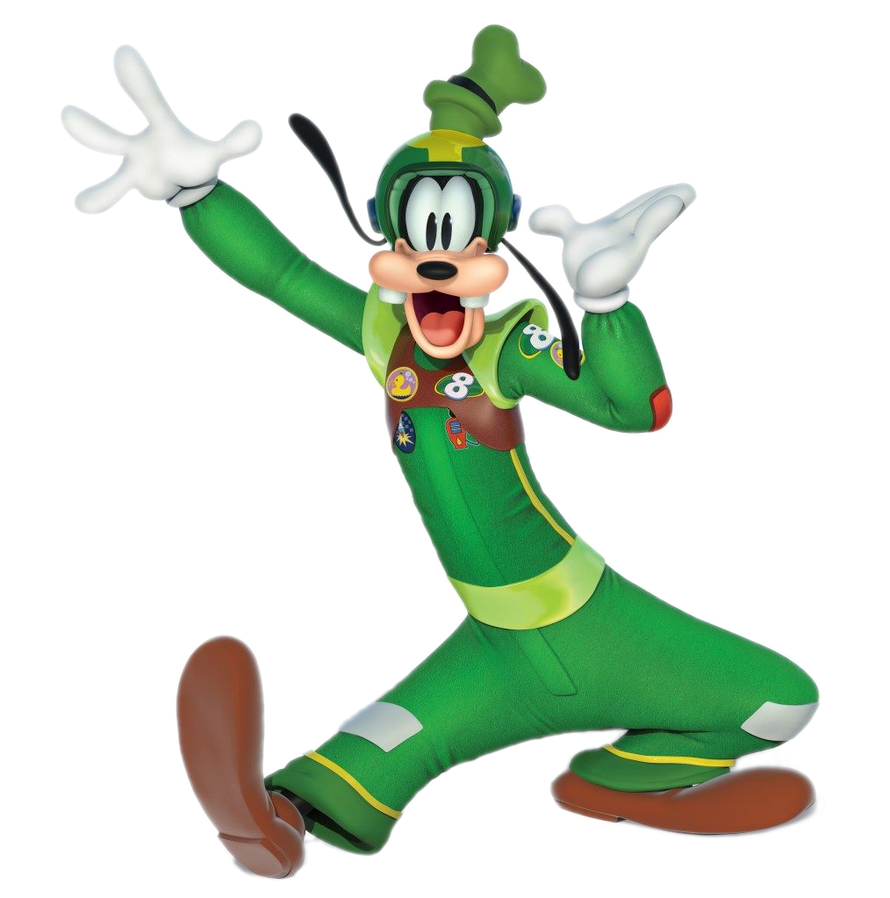 Goofy (Roadster Racers) poses by kaylor2013 on DeviantArt