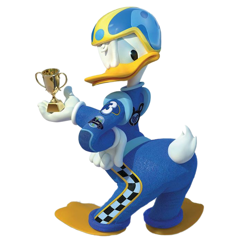 Donald Duck (Roadster Racers) poses by kaylor2013 on DeviantArt