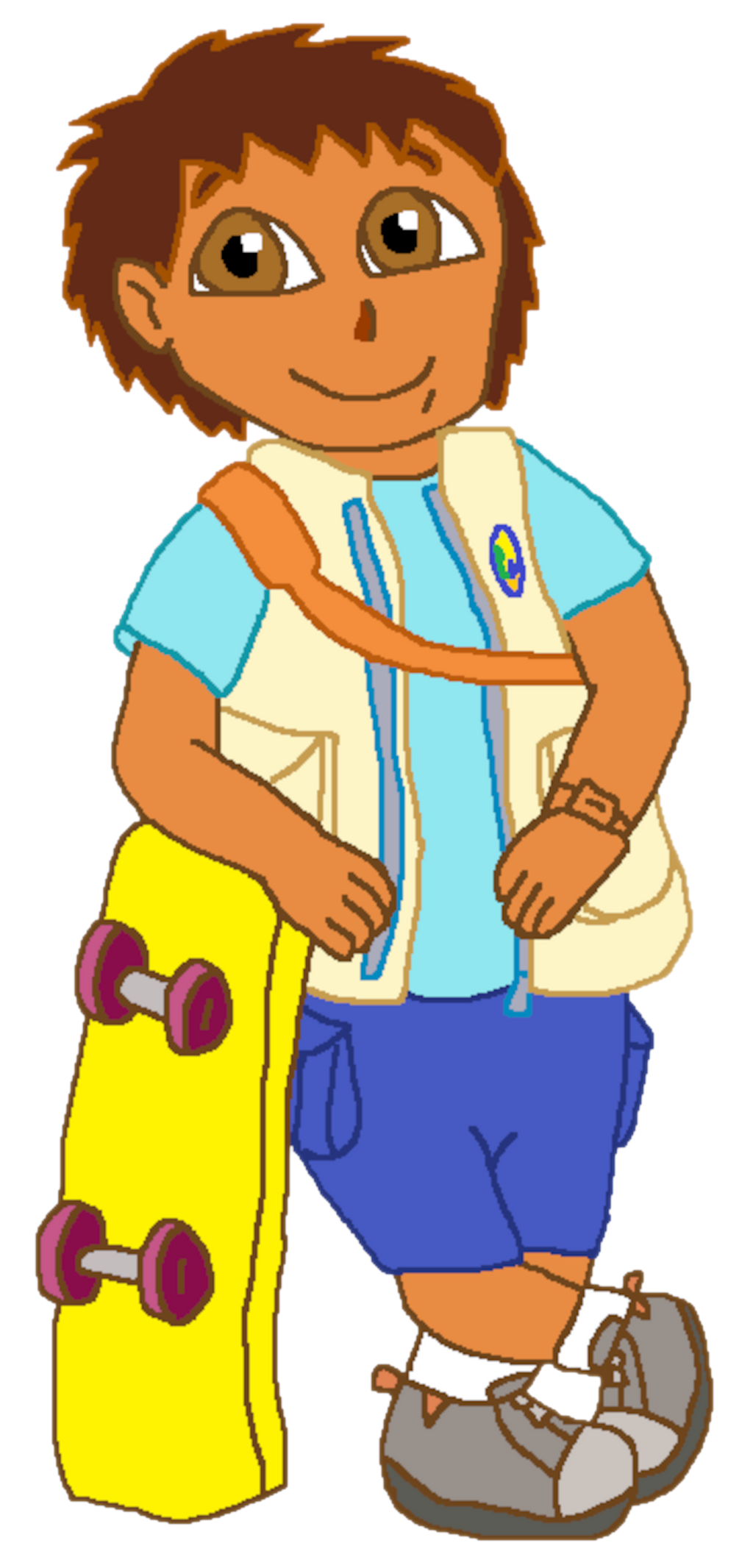 Diego Marquez with skateboard by kaylor2013 on DeviantArt