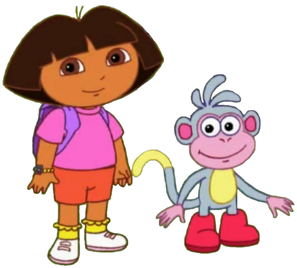 Dora and Boots (transparent) by kaylor2013 on DeviantArt
