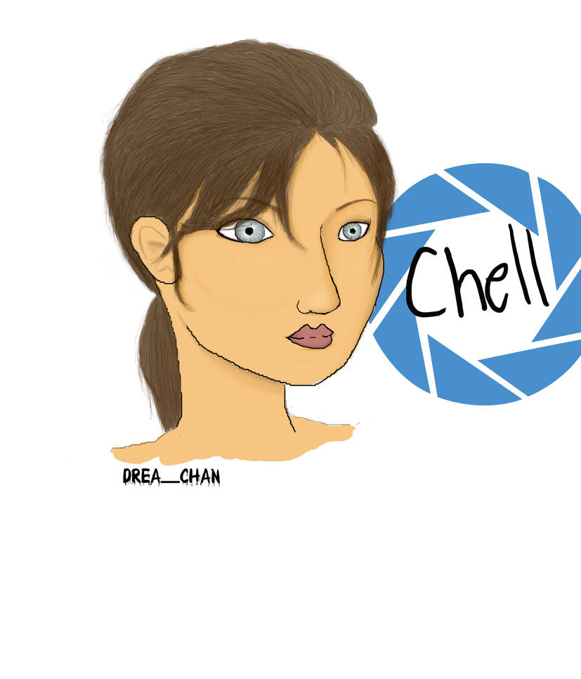 portal 2: Chell by Drea--Chan on DeviantArt