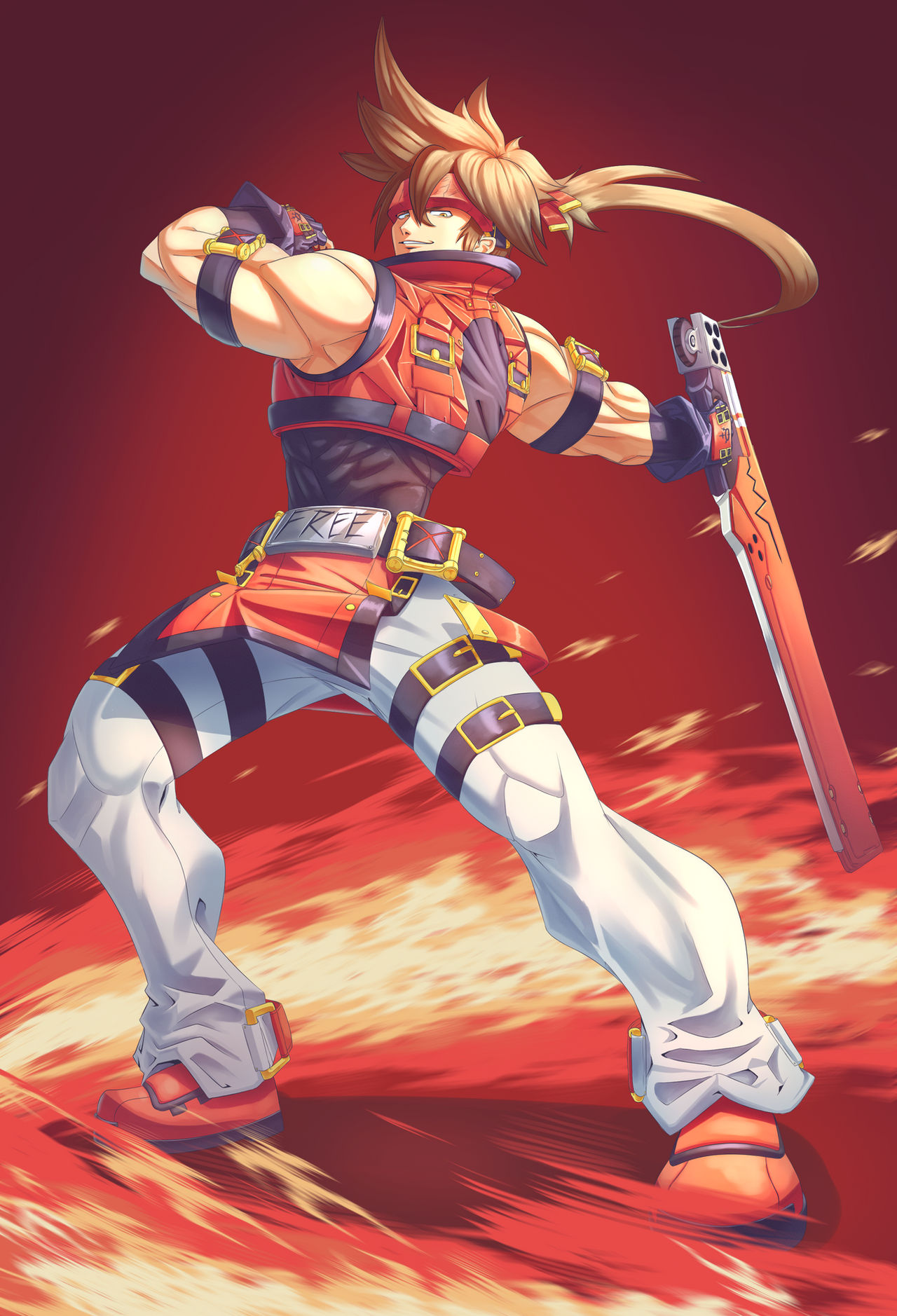 Sol Badguy Fanart#2 by Helspree on DeviantArt