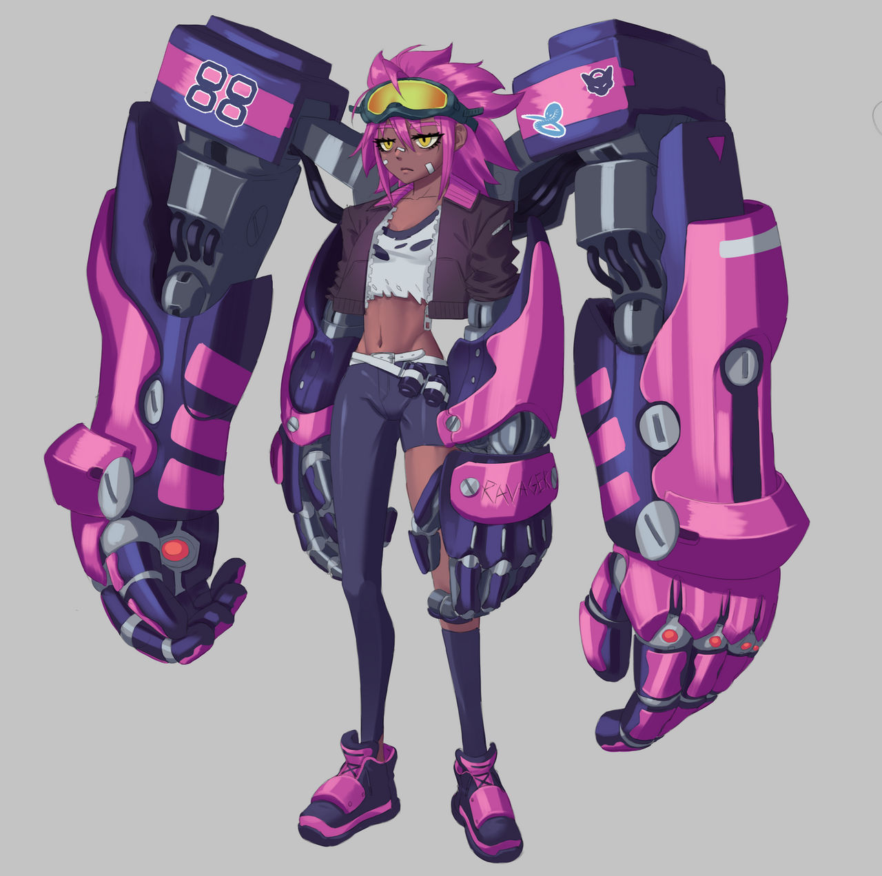 Charater Exploded Charater Concept by Helspree on DeviantArt