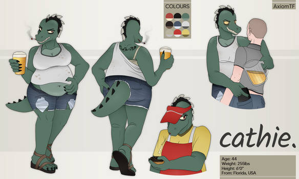 Cathie Reference Sheet (Original Character)
