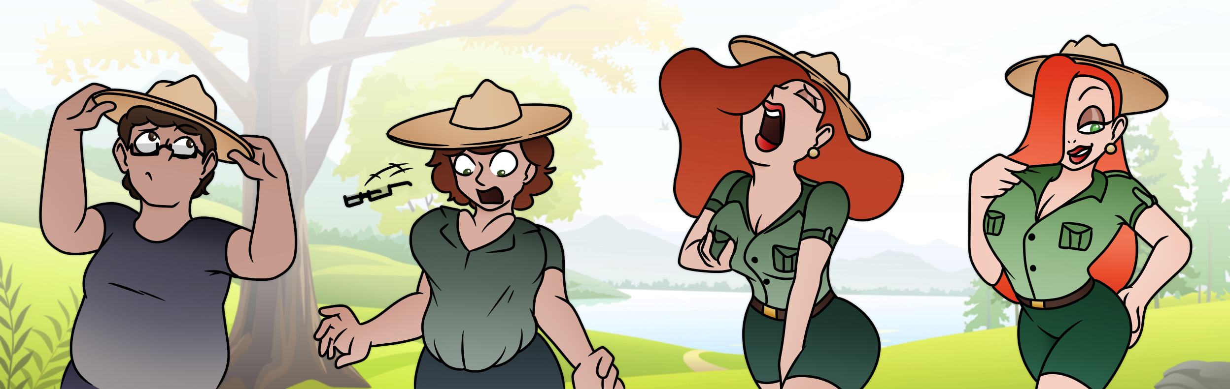 The New Park Ranger - Jessica Rabbit TF (COM) by AxiomTF on DeviantArt