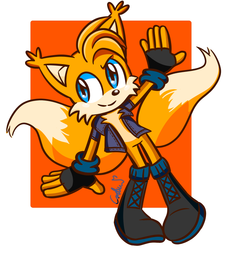 MILES TAILS PROWER- by zeofox713 on DeviantArt