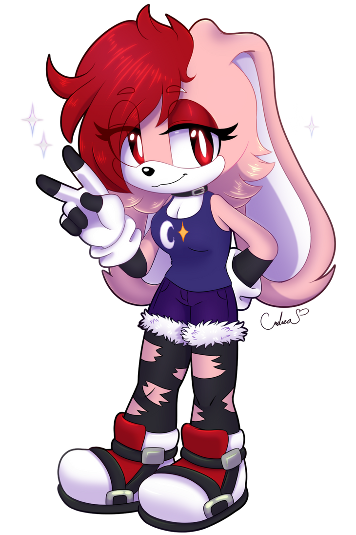 Comm: Red Rabbit by ReinaDeCorazonez on DeviantArt