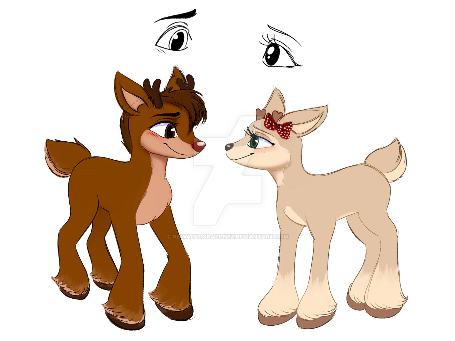 Clarice Rudolph Vector Rudolph and Clarice by ReinaDeCorazonez on DeviantArt