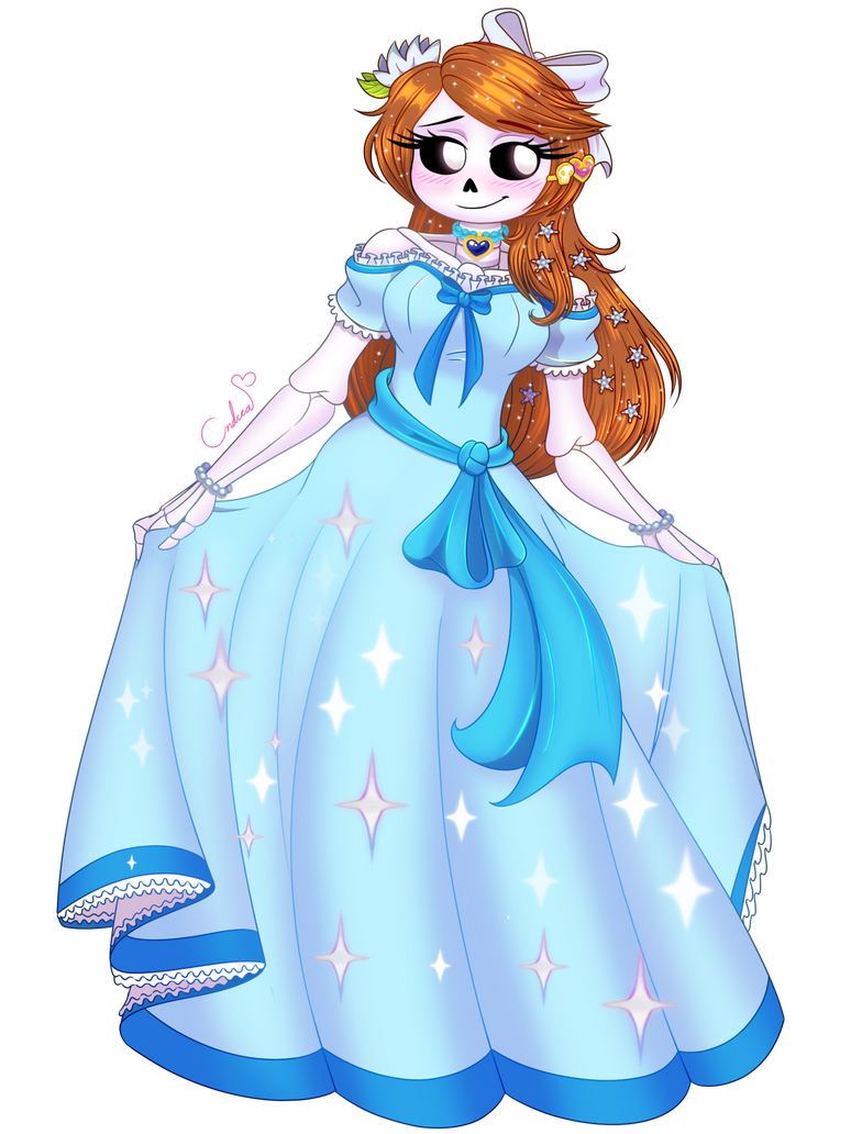 Comm: Skeleton Princess by ReinaDeCorazonez on DeviantArt
