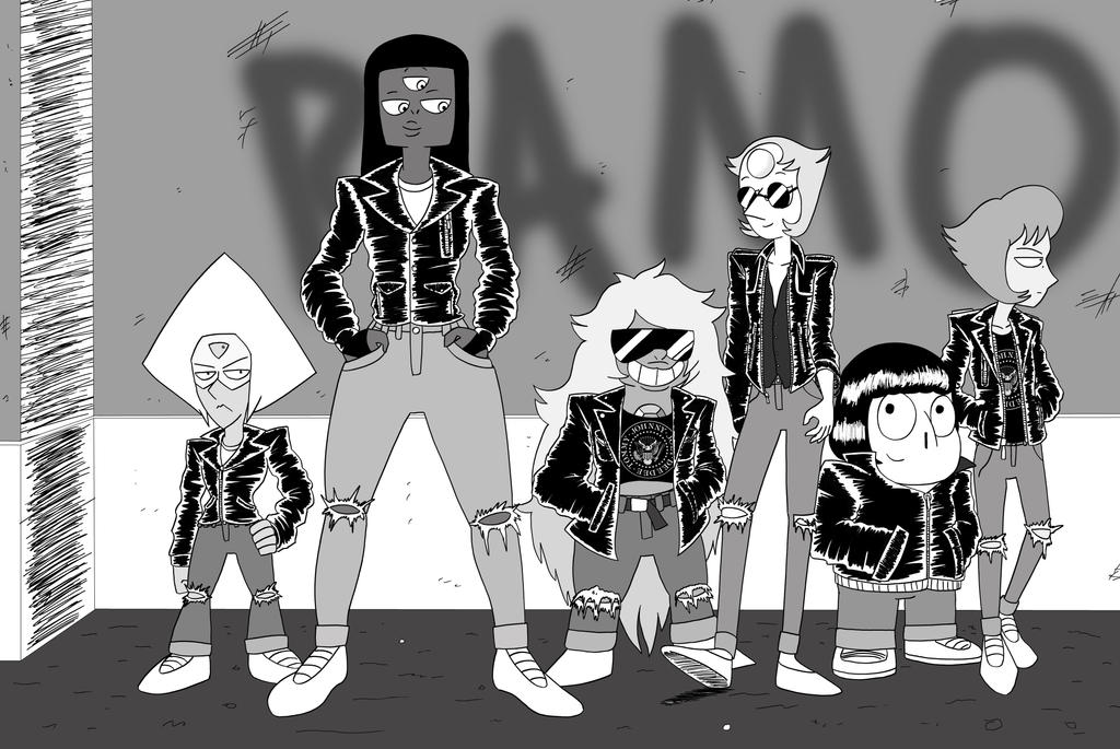 Steven Universe Rocker Steven Is A Punk Rocker by TheBestComicKing on DeviantArt