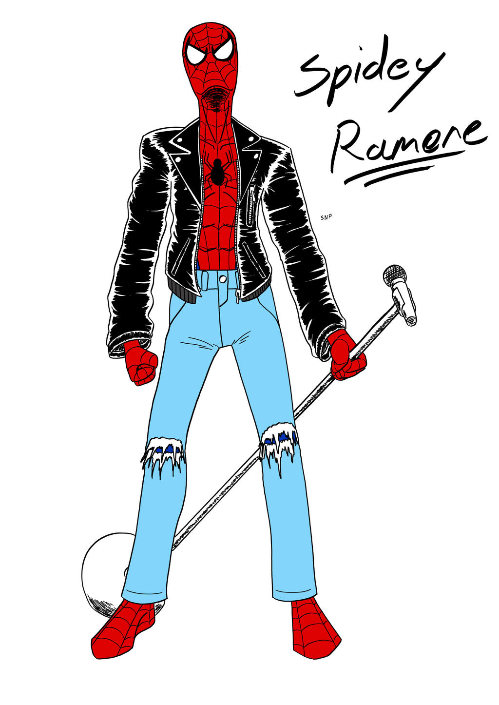 Spidey Ramone by TheBestComicKing on DeviantArt