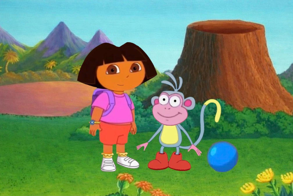 Dora And Boots And The Bouncy Ball By 03Sr On DeviantArt dora-and-boots-and-the-bouncy-ball-by-03sr-on-deviantart