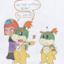 Baby Bowser and Bowser Junior?