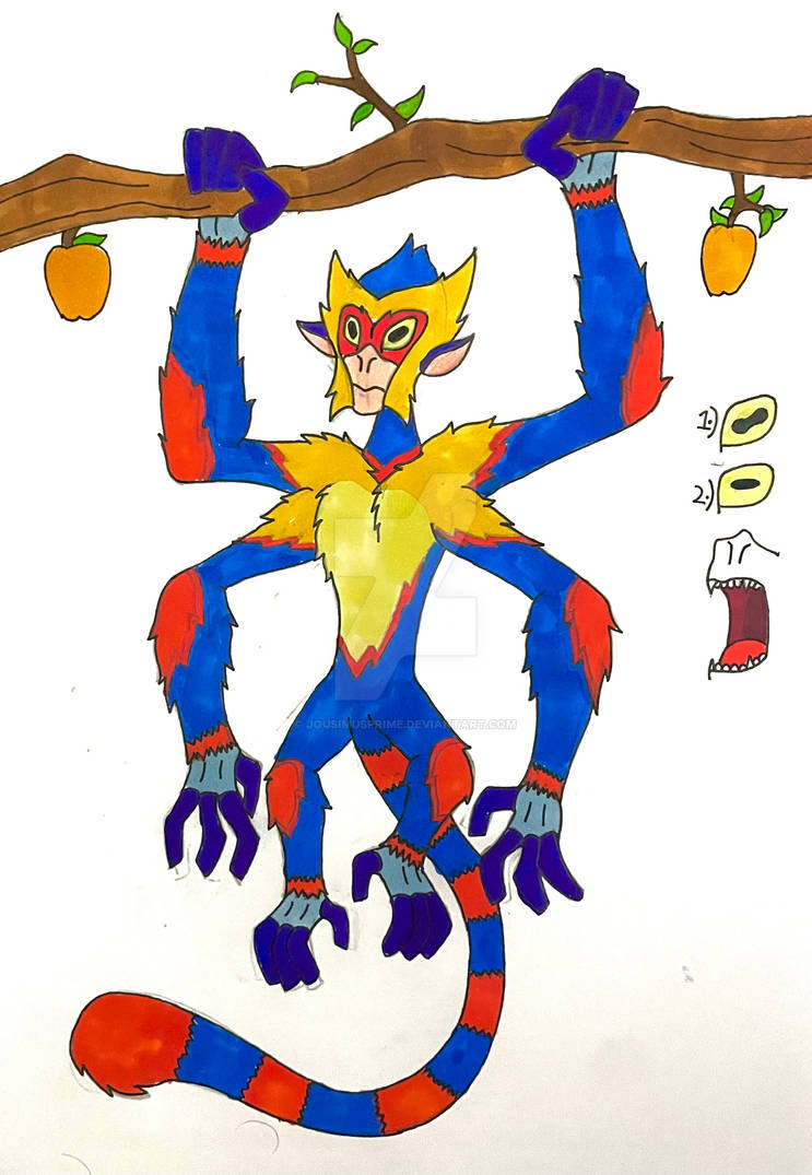 Spider Monkey Deviantart The Four-limbs Spider Monkey by JousimusPrime on DeviantArt