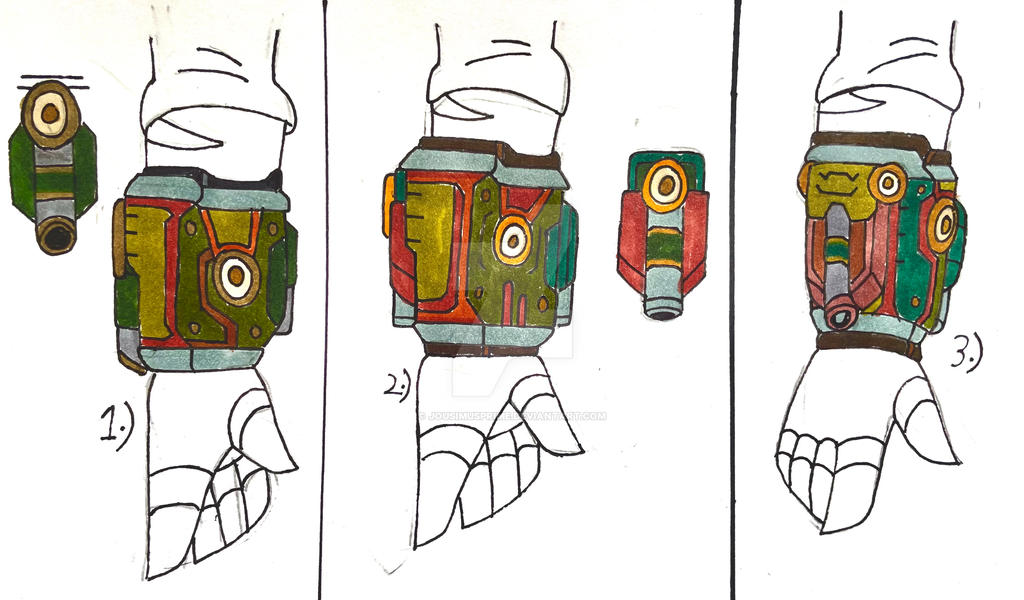 Gauntlets Using Characters Grapple Gauntlet Designs by JousimusPrime on DeviantArt